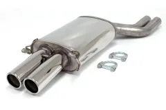 Simons Stainless steel sport muffler 2x80 mm for Audi A8 2WD/Quattro 2.5TDI/2.8/3.7/4.2I