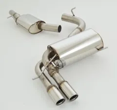 Sport exhaust for Audi S3 8PA Sportback 2.0TFSI 265PS ø 76mm stainless steel with flap control EC-approval