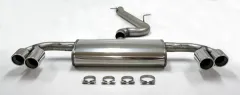 Sport exhaust for Audi TT 8J 160-200hp 2WD 1.8 TFSI 2.0 TFSI ø 76mm stainless steel