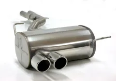 Sport exhaust for BMW Z4 E85 ø 70mm from stainless steel