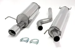 Sports exhaust Simons for Opel Astra H Caravan 1.6L 2.0L Turbo ø 63,5mm made of stainless steel with EC-approval (registration-free)