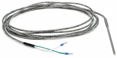 Temperature sensor ø 3 mm -200°C to +1200°C with 3-meter cable, Type K (NiCrNi)