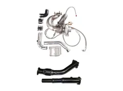 Turbo kit for 1.8T Golf 4, Audi A3, TT plug and play with Garrett GT2871R + downpipe 76mm