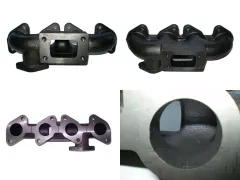 Turbo manifold for Golf VW 16v nickel cast T3 flange + 38mm WG turbo manifold