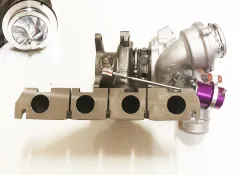 Turbocharger upgrade hybrid K04-064 for 2.0 TFSI Audi S3, TTS, Golf 6 R GTI, Cupra R up to 400hp 53049880064 + GTX2867R compressor wheel EA113