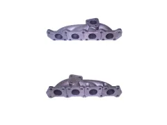 Upgrade turbo manifold 1.8T cast nickel, slotted, K03, K04, A4, A6, Passat - engine installed longitudinally