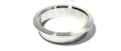 V-band 63.5mm stainless steel 1 weld-on ring female