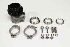 Wastegate, V-band 38mm (aka V38 aka MVS 38mm) black