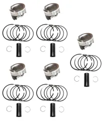 Wieseco forged piston turbo piston Golf VR5 20v 81,5mm CR 8.5:1 20mm