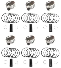 Wiseco Forged piston turbo piston for Audi S4 RS4 Bi-Turbo 82mm CR 8.5:1 21mm